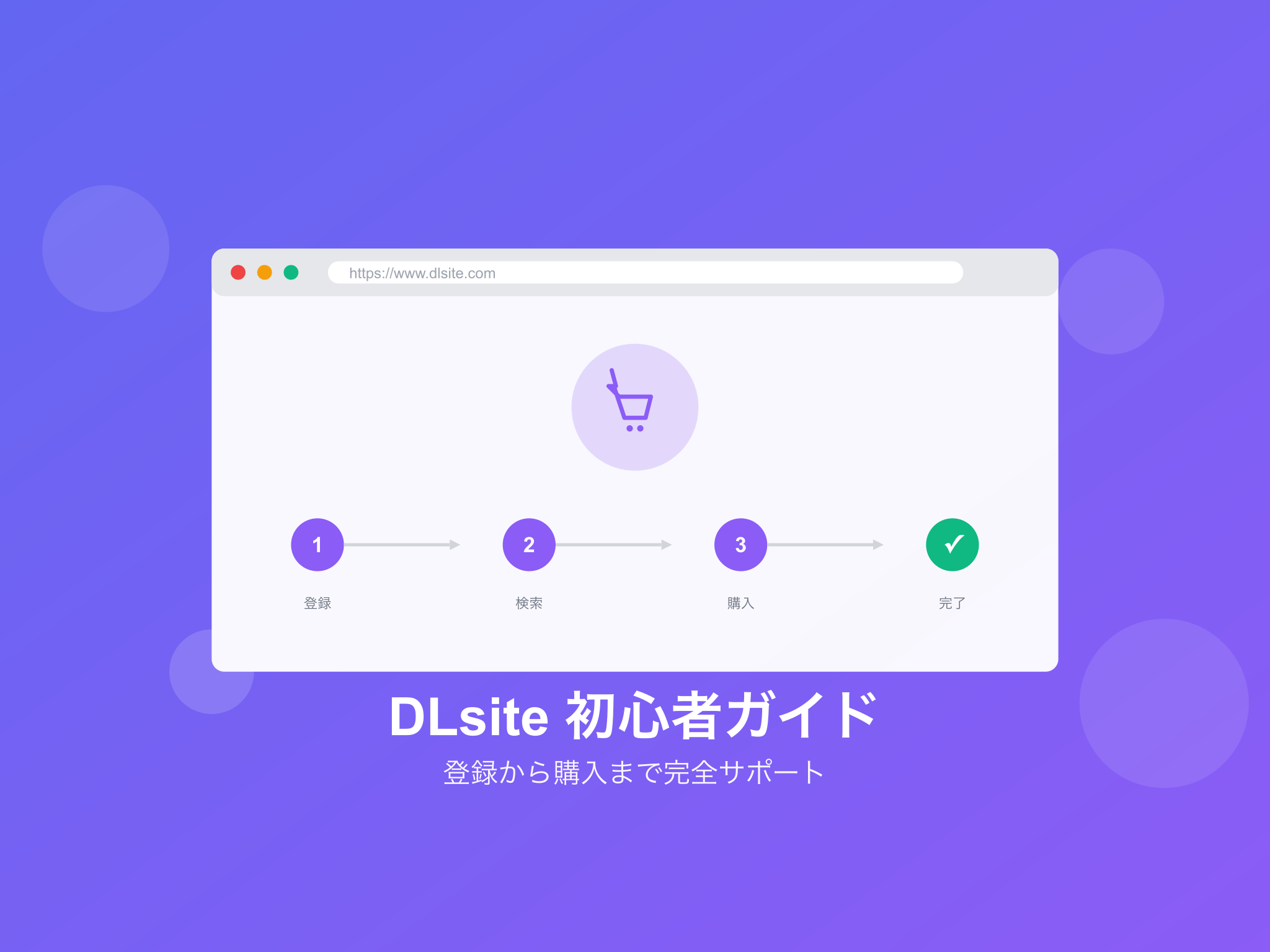DLsiteへようこそ！初心者でも安心の登録から購入・再生まで完全ガイド
